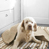 Dash & Albert Diamond Khaki/White Indoor/Outdoor Rug