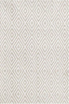 Dash & Albert Diamond Platinum/White Indoor/Outdoor Rug