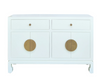 Red Egg Double Happiness Media Console