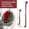 Adapt™ Adjustable Wreath Hanger with Reindeer Icon - Bronze