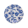 Arte Itálica Fiore Salad Plate in Mediterranean Blue