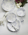 Giulietta Blue Salad/Dessert Plate Set of 4