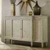 Modern History Gustavian Breakfront Cabinet