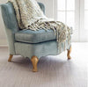 Dash & Albert Herringbone Dove Grey Woven Cotton Rug