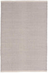 Dash & Albert Herringbone Dove Grey Woven Cotton Rug