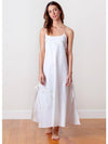 Jacaranda Living Jane White Cotton Nightgown