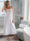 Jacaranda Living Jane White Cotton Nightgown