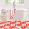 Dash & Albert Japanese Poppy Machine Washable Rug