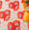 Dash & Albert Japanese Poppy Machine Washable Rug