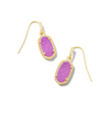 Kendra Scott Lee Earrings in Gold Mulberry Drusy