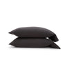 Pom Pom at Home Mateo Crinkled Cotton Pillowcases in Midnight