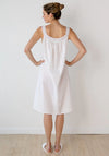 Jacaranda Living Meghan White Cotton Nightgown