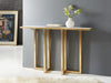 Modern History Metal & Acrylic Console