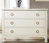 Modern History Three Drawer Painted Commode