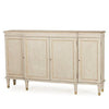 Modern History Gustavian Breakfront Cabinet