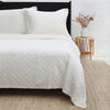 Pom Pom at Home Monaco Coverlet in Ivory