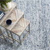 Dash & Albert Niels Navy Woven Wool/Viscose Rug