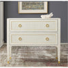 Modern History Swedish Reeded Two Drawer Chest