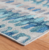 Dash &amp; Albert Paint Chip Blue Waschbarer Teppich