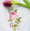 Pink Rose Large Napkin Set of 4