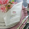 Pink Topiary Large Napkin