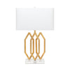 Lámpara de mesa Couture Prescott - Oro