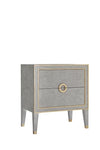 Modern History Retro Nightstand in Antique Grey