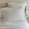 Taylor Linens Salt River White Matelasse Quilt