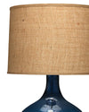 Jamie Young XL Pflaumenglaslampe – Marineblau