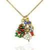 Anne Koplik "Gift of a Dream" Crystal Nutcracker Jumble Charm Necklace