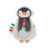 Peluche + Mordedor Holiday Itzy Lovey™: Pingüino