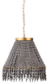 Jamie Young Angelou Beaded Cone Chandelier