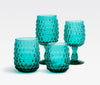 Blue Pheasant Claire Teal Glassware - Lavender Fields