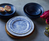 Blue Pheasant Nolan Navy/Cream Dinnerware - Lavender Fields