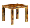 Historia moderna Brice End Table-Toffee Penshell