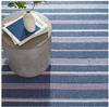 Dash & Albert Camden Stripe Denim Handwoven Cotton Rug