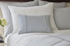 Taylor Linens Carolina Indigo Boudoir Pillow