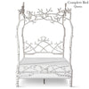 Corsican Forest Dreams Canopy Bed - Lavender Fields