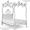 Corsican Upholstered Forest Dreams Canopy Bed - Lavender Fields