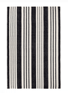 Dash & Albert Birmingham Black Stripe Indoor/Outdoor Rug