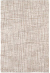 Dash & Albert Crosshatch Ivory Micro Hooked Wool Rug