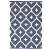 Dash & Albert Elizabeth Navy Indoor/Outdoor Rug