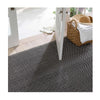 Dash & Albert Herringbone Black/Ivory Indoor/Outdoor Rug - Lavender Fields