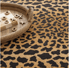 Dash & Albert Leopard Wool Micro Hooked Rug