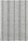 Dash & Albert Melange Stripe Grey/Black Indoor/Outdoor Rug - Lavender Fields