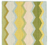 Dash & Albert Safety Net Green Woven Wool Rug - Lavender & Company