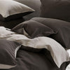 Designers Guild Biella Espresso & Birch Bed Linen Sham - Lavender Fields