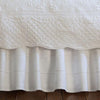 Taylor Linens Elisa Egg White Bed Skirt