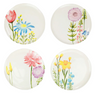 Vietri Fiori di Campo Assorted Dinner Plates - Set of 4