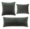 Pine Cone Hill Gehry Velvet/Linen Everglade Decorative Pillow